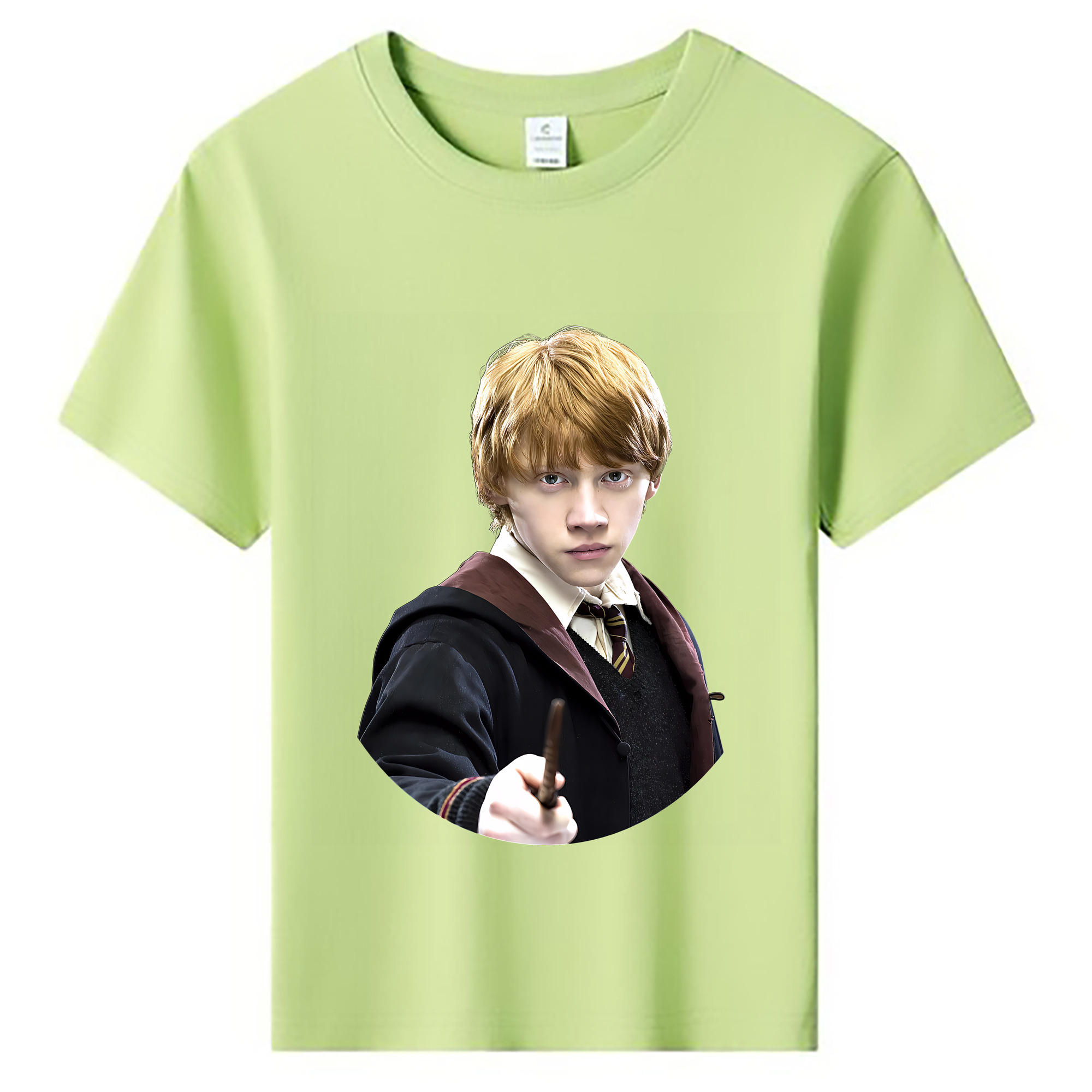 （画像用） Harry Potter ハリー・ポッターシリーズ 綿100％キッズTシャツ（フロントプリント）